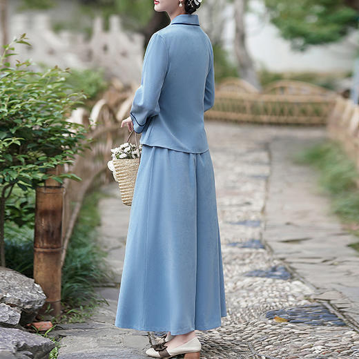 裁缝学苑AS18改良汉服女装唐装中式套装纸样女装上衣裤子服装打板 商品图1