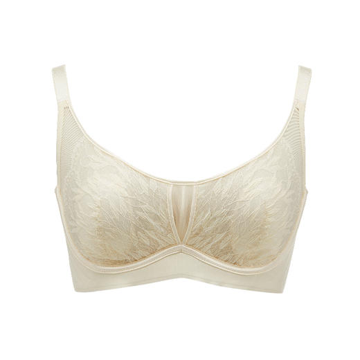 都市丽人舒软挺塑调整型内衣超薄3/4杯蕾丝塑身系列三排软钢圈LJ31C1 商品图6