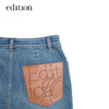 【断码 清货】图二实拍 ED新款 激光立体logo 微喇牛仔裤 优良比例呈现 商品缩略图4
