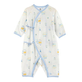 丽婴房-内衣类（夏）G3系带连身装0_白色\米白