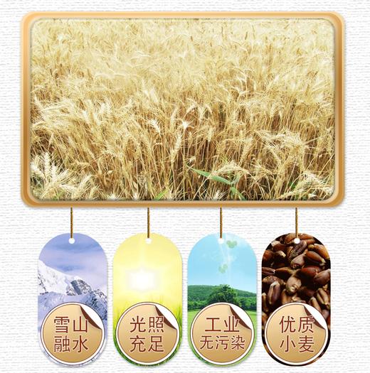 【包邮】富硒黑小麦面粉10斤装 商品图1