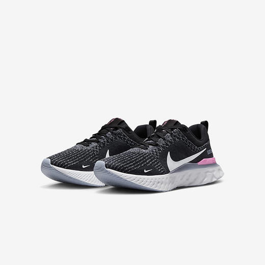 Nike/耐克男鞋REACT 3运动鞋公路缓震跑步鞋DZ3014-001 商品图2