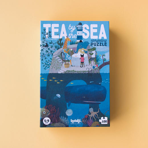 Londji 海边的下午茶 拼图 适合年龄5+ 西班牙玩具 PZ569U 商品图4