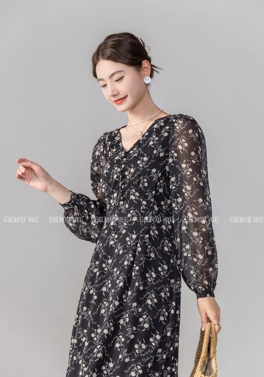 【门店同款】春季V领排扣连衣裙 150382622 商品图7