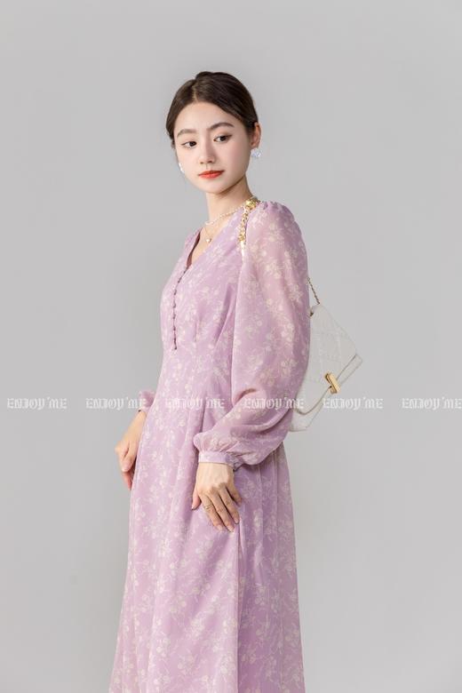 【门店同款】春季V领排扣连衣裙 150382622 商品图5