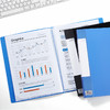 齐心 PF10AK 超省钱资料册 A4 10袋 文件夹蓝色1个 商品缩略图4