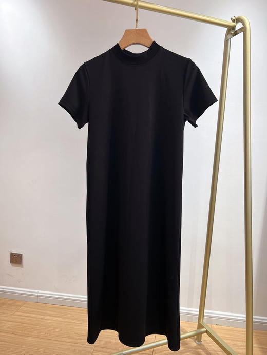 巴黎夜曲小黑裙 连衣裙 罗马面料 简约显瘦 经典 大气 商品图3