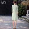 IWY/新款薄荷绿设计感连衣裙气质主持人上镜装韩版职业工作服Q771-G 商品缩略图4