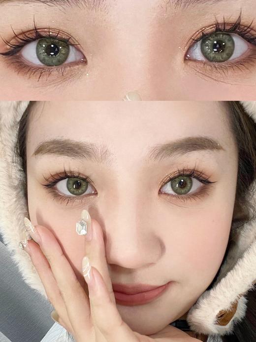 leenscolor 缅因虹膜绿 14.0mm 年抛 含硅水凝胶 商品图6