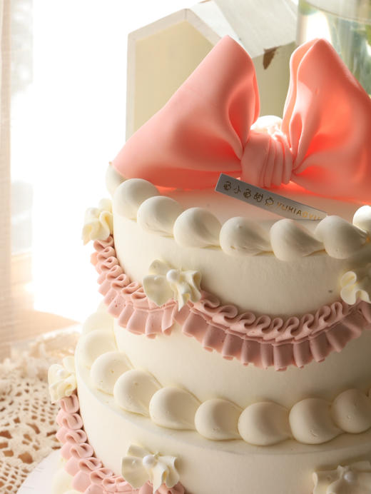 可爱粉色蝴蝶结（图为8+6双层） 商品图4