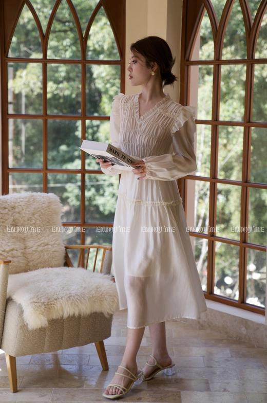 【门店同款】春季V领打揽天丝连衣裙 150421249 商品图0