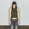 NUTH“雅痞视角”｜绿色工装马甲背心外穿显瘦无袖短款上衣 商品缩略图0
