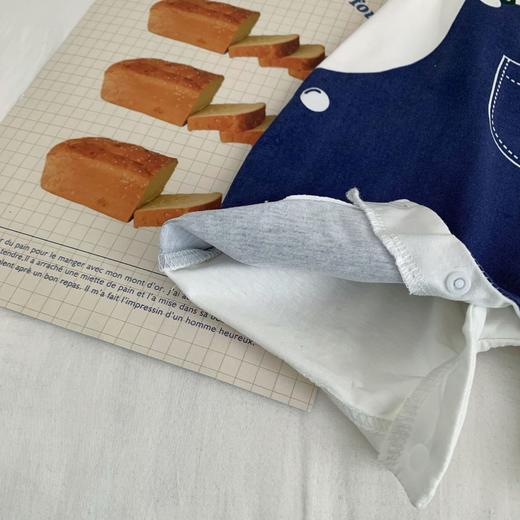 婴儿卡通连体衣0-2岁夏季男宝宝时尚假两件包屁衣婴儿衣服薄ML971 商品图3