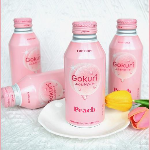 日本三得利水蜜桃饮料400ml 商品图4