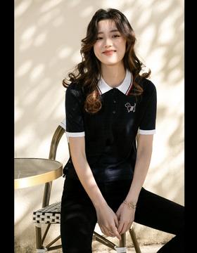 TB女反领羊毛T23TC-55