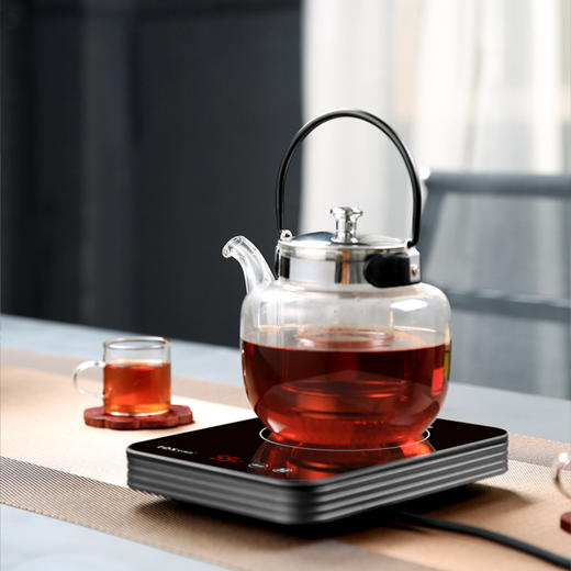艾玛诗 T3超薄电陶炉220V/800W 恒温煮茶烧水电热炉高档新中式小型静音电热烧水煮茶炉 商品图5