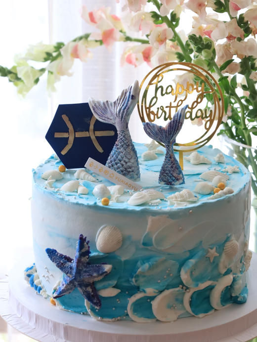 蓝色双鱼座 商品图3