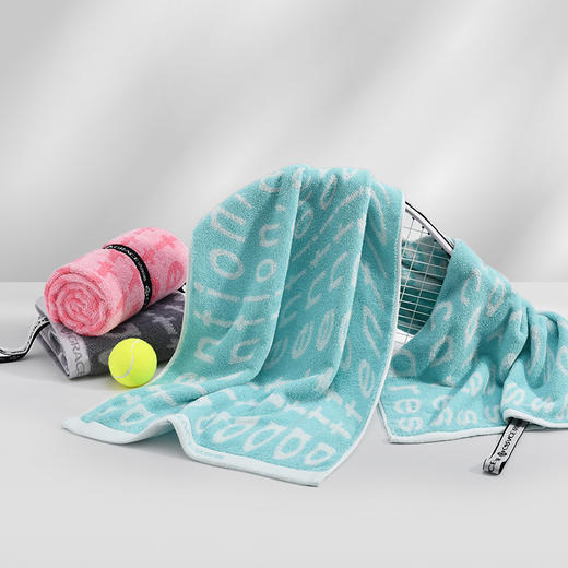 【柔软运动毛巾】吸水吸汗快干健身房跑步擦汗巾洗澡户外室内 商品图2