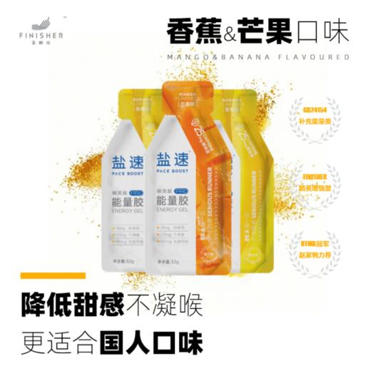 【精英定制 PRO高能】能量胶 | 咖啡因 | 飞耐仕盐速 | 马拉松 越野 跑步 骑行 铁三 户外 体考 商品图4