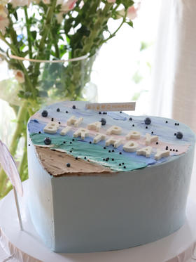 心形梦幻海洋（不能做木槺冰淇淋和树莓桃胶口味噢）