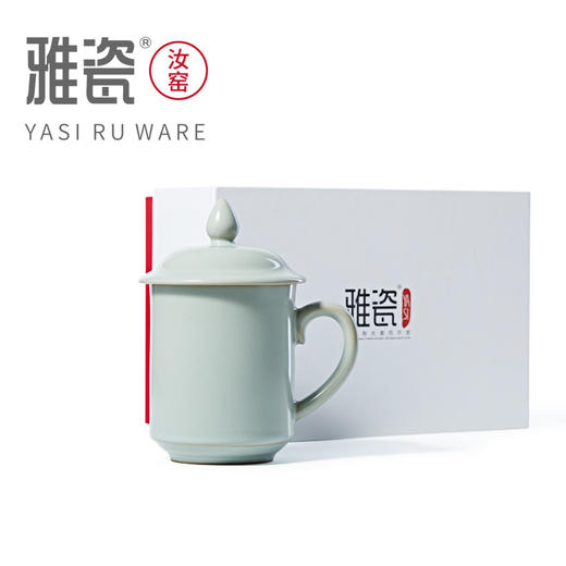 汝窑将军杯  办公杯 商品图6
