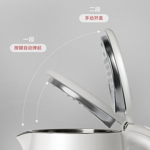 【分仓直发包邮】美的布谷电水壶1.7L BG-K2W 商品图3