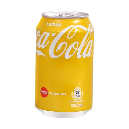 可口可乐柠檬味330ml 商品图0