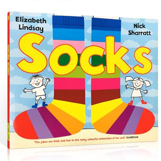 Nick Sharratt作品组合装 (2册）Nick Sharratt：Faster Faster Nice and Slow & Nick Sharratt：Socks 商品图0