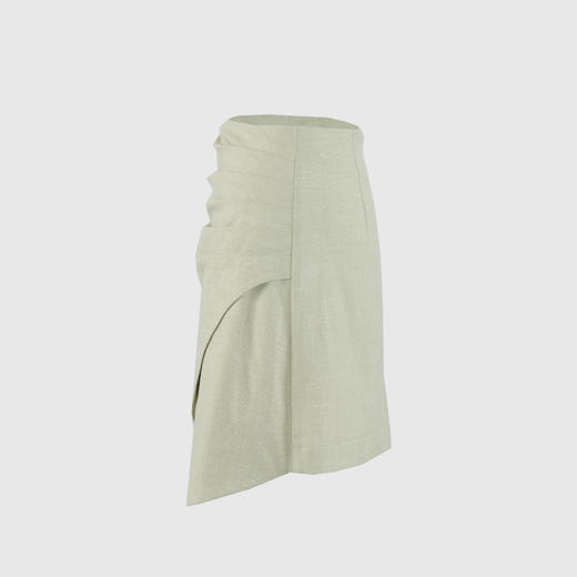 打褶掉角小A半裙 商品图2