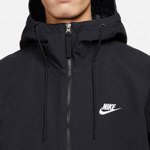 Nike/耐克新款男子保暖夹棉休闲连帽外套DX0693-010 商品图2