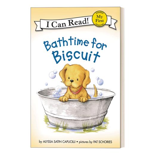 Collins柯林斯 英文原版绘本 My First I Can Read Bathtime for Biscuit 小饼干洗澡 汪培珽书单 英文版 进口英语原版书籍 商品图1