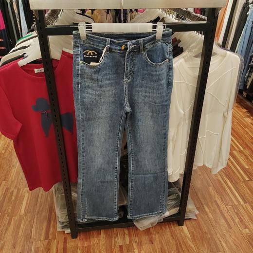 女牛仔微叭裤8122 商品图1