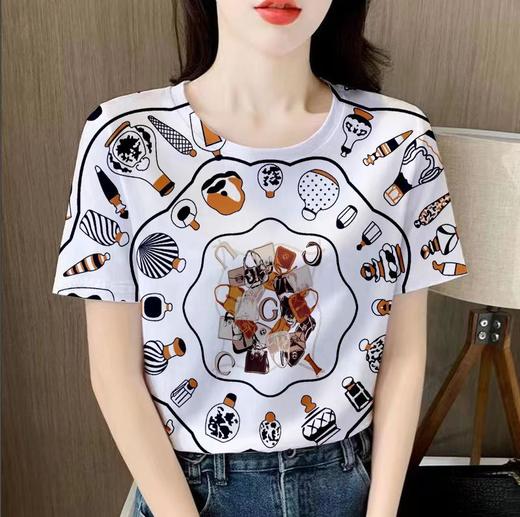 女印花短T 商品图6