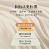 素时代床上四件套纯棉 A类100%全棉日式水洗棉被套1.8米床笠款 米密条 商品缩略图1