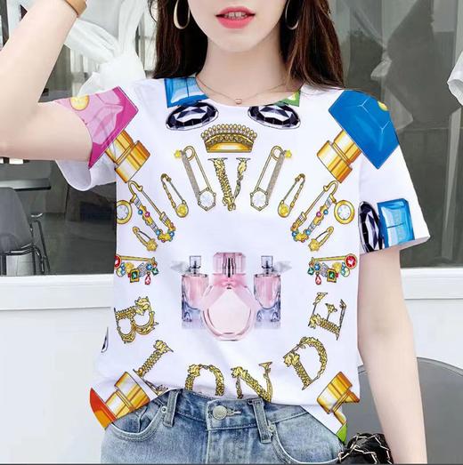 女印花短T 商品图7
