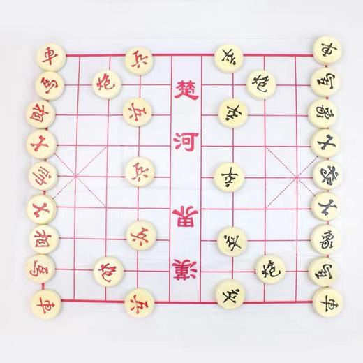 钓鱼木质中国象棋 商品图4