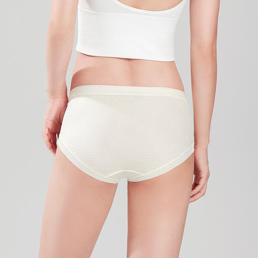 都市丽人健康系列锦泳平角裤女士内裤中腰平角裤LK35B1 商品图2