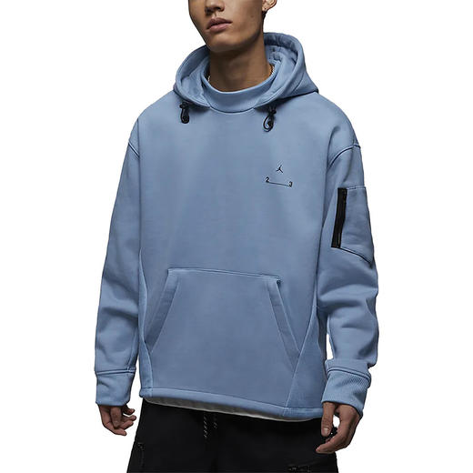 【库存有限 无货将做退款】Nike/耐克Air Jordan男子加绒保暖连帽卫衣DV7682-427 商品图4