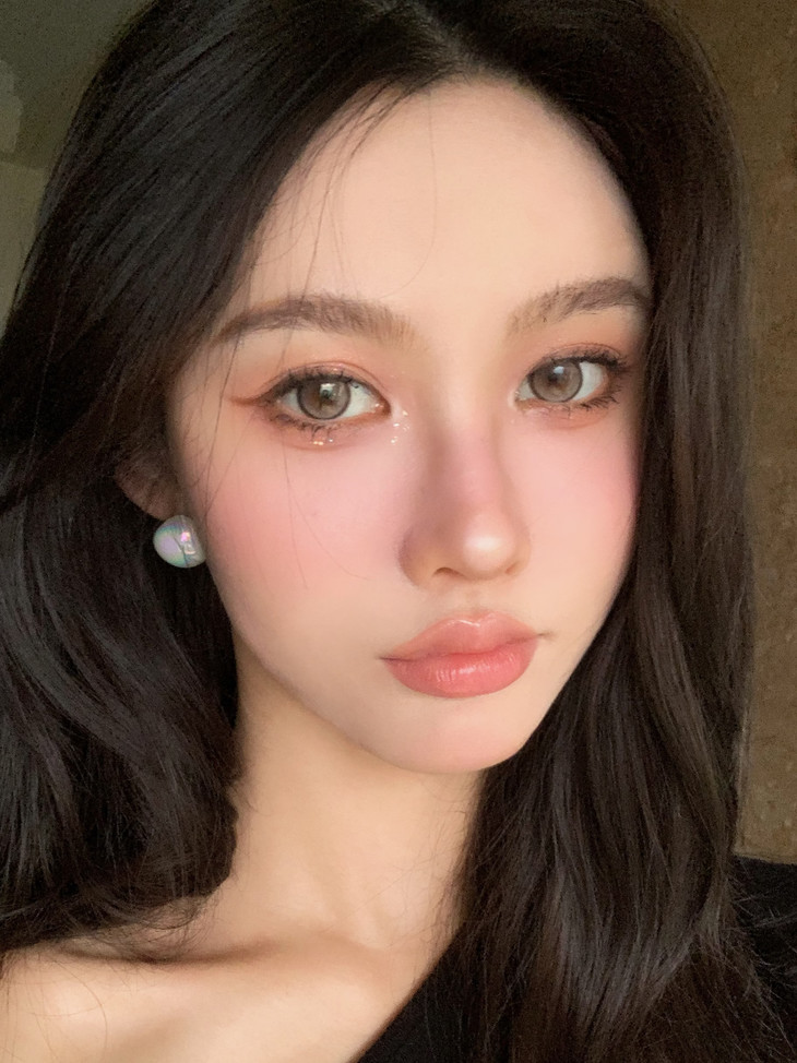 BOLLYCON美瞳 年抛隐形眼镜 泪光浅驼14.2mm 1副/2片 左右可不同度数-VVCON美瞳商城16