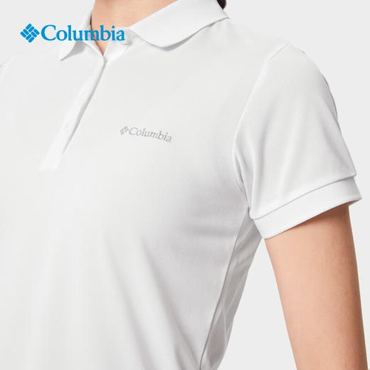 哥伦比亚女式经典款净色POLO短袖AR1470 商品图3