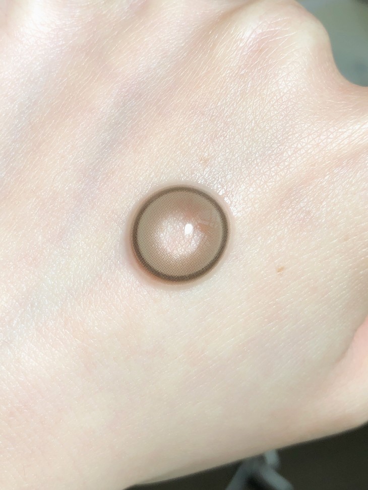 BOLLYCON美瞳 年抛隐形眼镜 泪光浅驼14.2mm 1副/2片 左右可不同度数-VVCON美瞳商城6