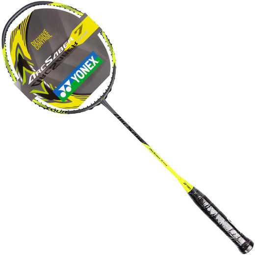 尤尼克斯25年款弓箭系列羽毛球拍ARC7-TEX_815_4U5 （ARC7TOUR灰黄4U5）（不含羽线） 商品图2