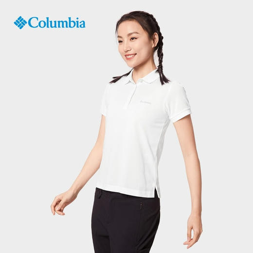 哥伦比亚女式经典款净色POLO短袖AR1470 商品图1