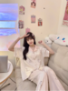 【翻领冰雪丝三件套家居服】三件套组合：长裤+短裤+短袖上衣，灵活穿搭 商品缩略图5