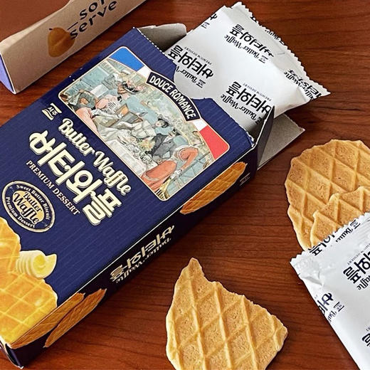西洲黄油味华夫55g 商品图0
