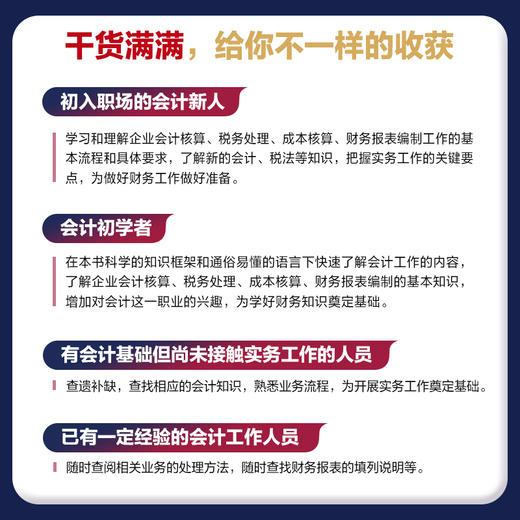 会计核算、税务处理、成本核算与财务报表编制实务操作指南 财务会计财会税务筹划会计准则 商品图3