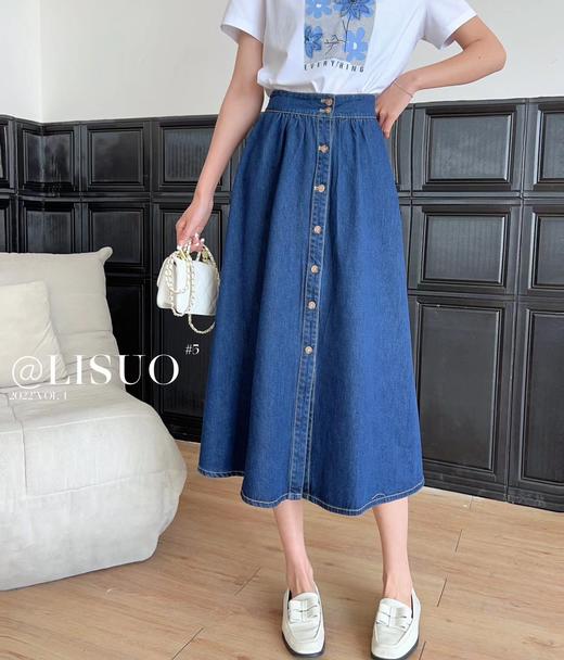 女牛仔半身裙3209945-1 商品图0