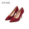 D:FUSE迪芙斯秋季高跟鞋简约百搭尖头单鞋高跟鞋DF31111208 商品缩略图2