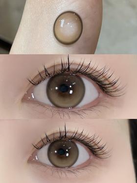 UtooCon月抛美瞳 暴打柠檬 14.5mm