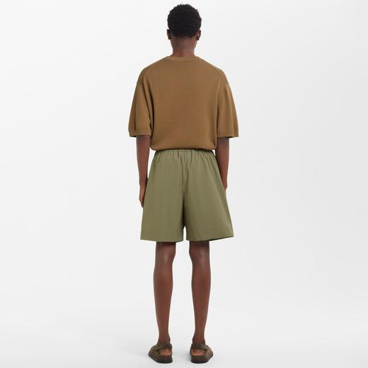 STUDIO NICHOLSON ELASTICATED WAIST SHORT 环保面料弹性腰围短裤 商品图3